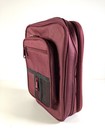 White Dove Bible Cover Canvas Organizer Study Burgundy Mahogany Red Xl   Large