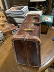 Old Vintage Samsonite Brown Hard Shell Case Make Up Suitcase Luggage Mens Womens