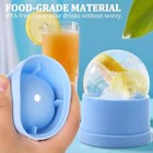 Large Ice Ball Maker Cube Tray Big Silicone Mold Sphere Whiskey Round Mould  Usa