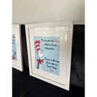 Dr  Seuss Wall Decor  4 Frames