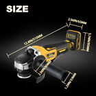 Cordless 4-1 2 Power Angle Grinder For Dewalt 20v Max Battery Brushless 9000 Rpm