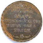 Undated Dh-1105 Anacs Au 55 Middlesex  Spence s Gr  Brit Conder Token