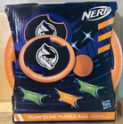 Trampoline Paddle Ball And Flying Disc Set  Indoor Outdoor Game Nerf