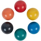 6 Colored Croquet Balls Replacement Set For 28    32    35   Games - 6 Player