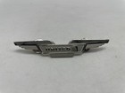 Silver United Airlines Flight Attendant Wing Crew Pin Metal Original
