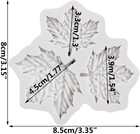 Maple Leaf Polymer Clay Molds Maple Leaves Silicone Mold For Epoxy Resin Casting