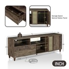 Homes  Inside   Out Tamberly Farmhouse 71  Entertainment Center With Storage    
