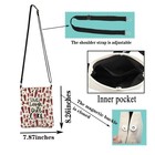 Jytapp Fizzy Drink Crossbody Bag Live Laugh Drink Themed Purse Soda Drink Aes   