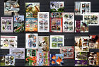 500 Different Mini   Souvenir Sheets Cto Composition Lot Updated 2025