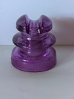 Purple Hemingray Old Glass Insulator    Colorized