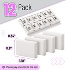 Mr  Pen- Kneaded Eraser  12 Pack  White Erasers For Artists  Art   