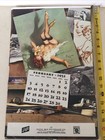 Vintage Playboy 1952 Monthly Calendar Fronts Only  17   x11    