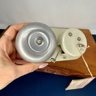 Vintage Revere Home Fire Alarm Lux Clock Mfg Co Mechanical Wind Up Bell Mcm