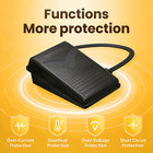 110-120v Foot Control Pedal For Singer 6408 6412 6416 6423 7028 9005 9008