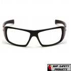 Pyramex Goliath Safety Glasses Clear Lens Black Frame Sport Work Eyewear Sb5610d