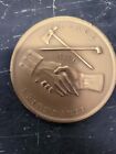 Us Mint 3    Bronze President    john Adams Peace   Friendship Medal
