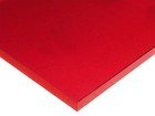 1 8  Transparent Dark Red Acrylic Plexiglass Sheet 12  X 12  Cast Plastic Azm