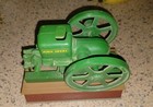 Vintage John Deere Model E Hit   Miss Ertl Engine Battery Operated - Works Great