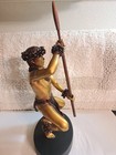 Kim Taylor Reece Hawaiian Statue Kekoa Man With Spear