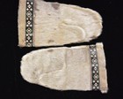 Vintage Inuit Spotted Seal Skin Mittens  Unused