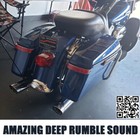 Sharkroad 4 0 Slip Ons Mufflers For Harley Touring 95-16 Street Glide Exhaust