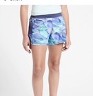 Athleta Girl Record Breaker 3  Shorts Printed  Size L 12 New With Tags   36