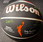 Diana Taurasi Brittney Griner Wnba Signed Full Size Rebel Basketball 11 Autos