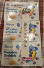 12 Pack Large Wooden Dreidels - The Hanukkah Company - Paint   Create Your Own