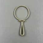 Vintage Magnifying 1 5  Lens Glass Usa 3 5    Total Length Plastic Handle