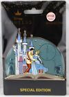 Disney Palm Cinderella   Prince Charming Storybook Le 300 Jumbo Pin