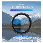 Lens Filter Set For Dji Action 6 Camera Accessories  4-pack  cpl  Nd8 nd16 nd32 