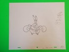 Spongebob Squarepants Original Production Cel Cell Drawing Animation Art