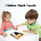Hidden Block Puzzle Preschool Learning Toy Wooden Puzzle Toddler Educational Toy
