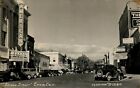 Rppc Chico Ca Second Street Movie Theater Signs Cars Jh Eastman Postcard Trimmed