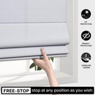 Cordless Roman Shades For Windows  Light Filtering Thermal Insulated Window B   