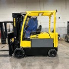 2020 Hyster E100xn 10000lb Used Electric Forklift Triple Mast Sideshift 5202 Hrs