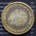 1997 Las Vegas  Nev  999 Silver Strike Gaming Token Caesars Palace  10 Lvb1 756