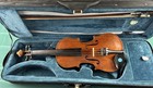Antique Violin With Bow And Case