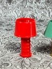 Rare Dollhouse Miniature Table Lamp Art Deco Skyscrapper   Mcm Doll Table Light
