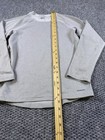 Patagonia Shirt Youth Large Gray Capilene 3 Long Sleeve Base Layer Tee