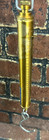 Vintage Brass Scale Chatillon Model In-50 Hanging Brass Spring Scale 50 Lb 25 Kg