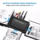 Ide To Usb 3 0 Adapter  Usb C To Sata ide Hard Drive Adapter For 2 5 3 5  Hdd   