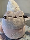 Gund Pusheen Catpusheeno Snowflake Plush 6  Limited Edition Hot Cocoa Mug Nwt