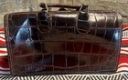 Vintage Mid Century Upjohn Top Grain Cowhide Leather Doctors Medical Bag