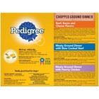 New Pedigree Chopped Ground Dinner Wet Dog Food Variety Pack  18 Pack