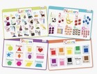 Set Of 8 Merka Educational Learning Placemats Reusable Non-slip Silicone Daycare