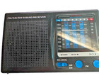 Kk-9 9 Band Portable Radio Fm Am Sw1-7 Shortwave World Receiver Tested Works