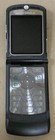 Motorola Razr V3  Black Cingular Cellular Flip Phone Tested Working 0423-03m