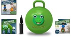 Kids Hopper Ball Inflatable Bouncy Jump Toy With Pump For Indoor Outdoor Play