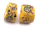 2 Rare Old Venetian Antique Chevron Cane Casedend Of Day  African Trade Beads